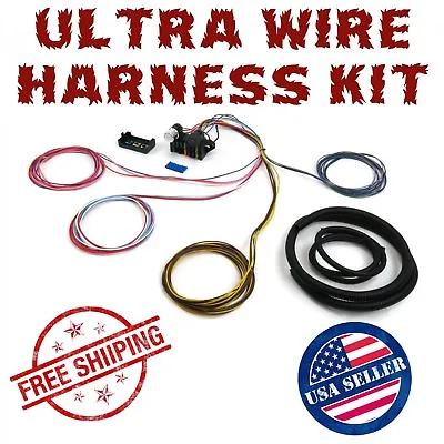 Wire Harness Fuse Block Upgrade Kit For 67-79 Ford Truck Stranded Insulation • $159.95