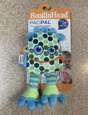 PaciPal Baby Newborn Pacifier Holder Hopper Polka Dots Green BooginHead • $8.99