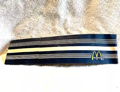 Vintage Advertising Fast Food Mcdonalds  Server's Paper Hat (1) • $5.99