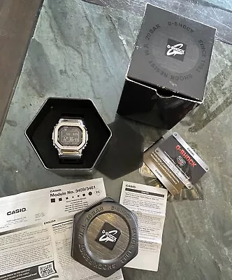 Bricks! 🧱 35YR Casio G Shock GMW B5000 Tough Solar 20Bar Multi Band Module 3459 • $210