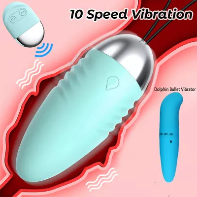 Wearable Panties G-Spot Remote Control Vibrator Dildo Vibrating Egg Vibe Sex Toy • $20.95