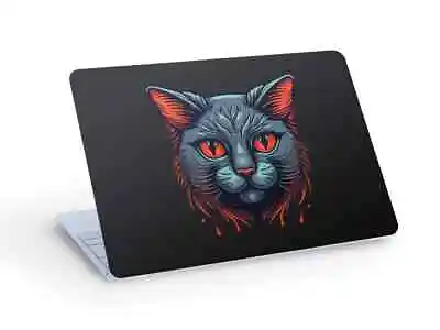 Cool CAT LAPTOP SKIN Decal Sticker Cat Laptop Skin Decal - Custom Size • £8.63