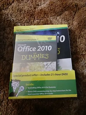 Microsoft Office 2010 For Dummies Wallace Wang Sealed • $12