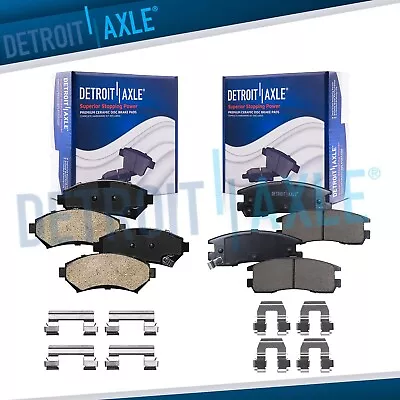 Front & Rear Ceramic Brake Pads For Century Regal Impala Grand Prix Montana • $43.42