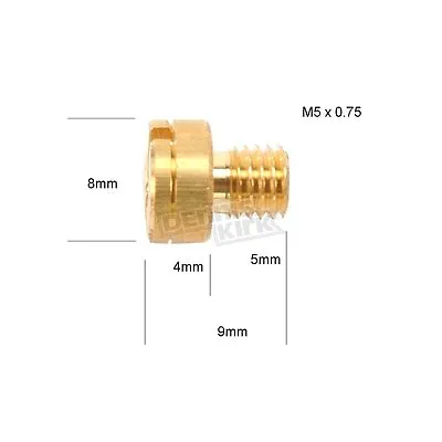 Mikuni Style Slot Head Carb Main Jet 72.5-160  9mm X 8mm • $8.95