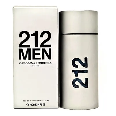 Carolina Herrera 212 Men NYC EDT 3.4 Oz Urban Masculine Scent Sealed Box • $39.99