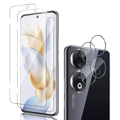 For Honor 90 5G Clear Soft Hydrogel Film Screen Protector+Camera Lens Protector • $8.79