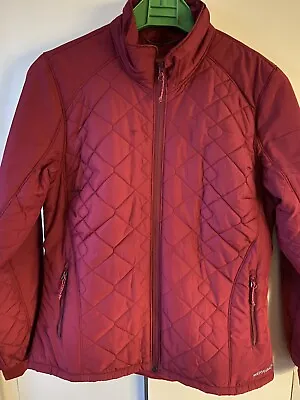 Ladies Merrell Opti-warm Quilted Jacket M (12) Red • £5