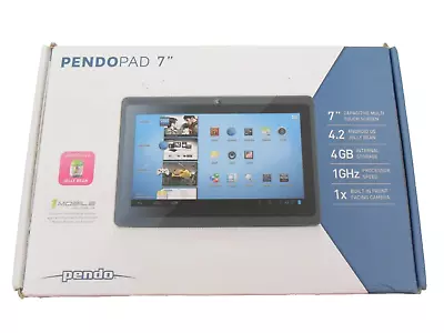 Pendo Pendopad 7  Internet Tablet 4gb 4.2 Android Os 1ghz Camera Wifi Pndpp41dg7 • $159.95