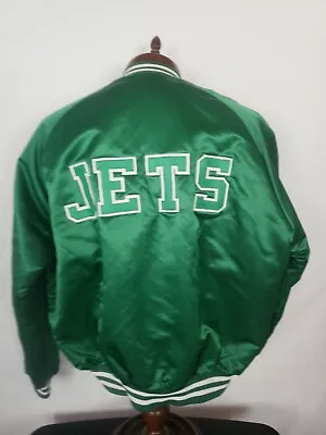 🔥🚨Vintage Chalk Line XL New York Jets Starter Style Spellout Rare Jacket EUC! • $699.99