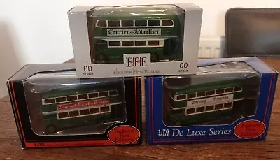 3x EFE 10113/19803/19803DL  Dundee Corp  Diecast Double Decker Buses • £19.99