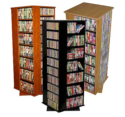 Huge 1600 CD 756 DVD Spinner CD/DVD Storage Rack NEW • $345.95