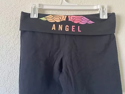 Victoria's Secret Active Angel Yoga Shortie Bottom  Black  Size S  NWOT • $35