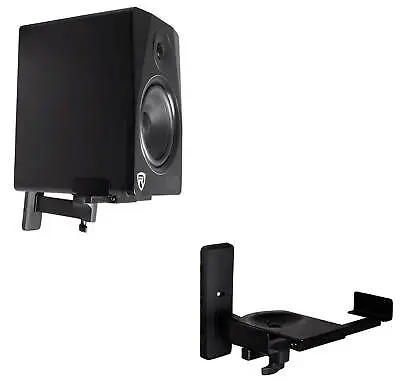 £39.20 • Buy 2) Rockville Wall Mount Swivel Brackets For Mackie CR4BT Studio Monitor Speakers