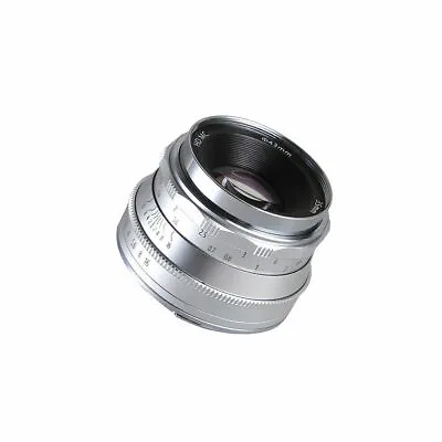 35mm F/1.6 Manual Focus MF Lens For Panasonic Olympus Micro 4/3 Mount Camera  • $108.89