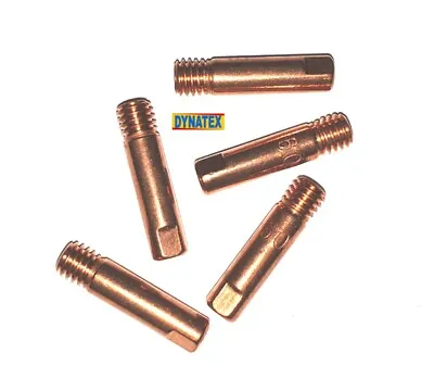 5 Welding Contact Tips 0.9mm Mig Euro Torch MB15 MB25 Welding M6 Thread X 30mm • £4.99