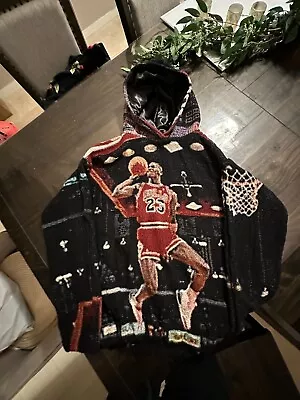 Vampdforever Michael Jordan Custom Tapestry Hoodie Size XL • $400