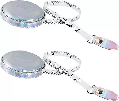 2 Pack Tape Measure Leather Retractable Body Measuring Tape 150 Cm 60 Inch • $12.56