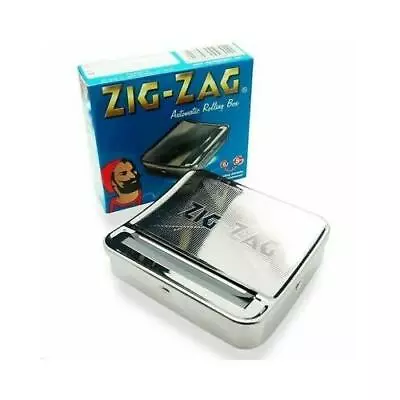 £3.99 • Buy Automatic Rolling Machine Tin Box Metal Roller Cigarette Tobacco Roll Up