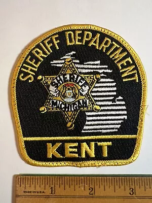 KENT COUNTY MICHIGAN POLICE PATCH Sheriff Department Michigan MI • $9.95