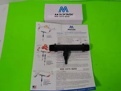 NEW In BOX Injector Mazzei Black PVDF Model 484-A W/ Installation Directions • $67.90