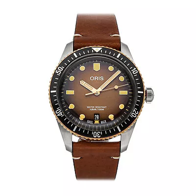 Oris Divers Sixty-Five Automatic Steel Mens Watch 01 733 7707 4356-07 5 20 45 • $2566.81