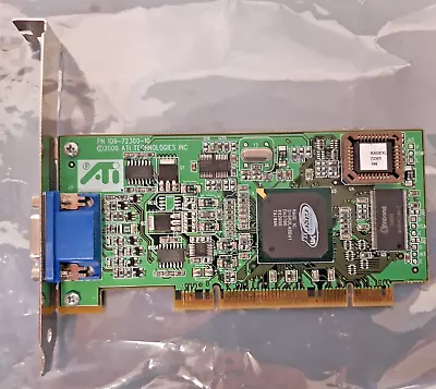 VINTAGE ATi Rage XL 8MB PCI VGA Video Card  # 109-72300-10 • $12.99