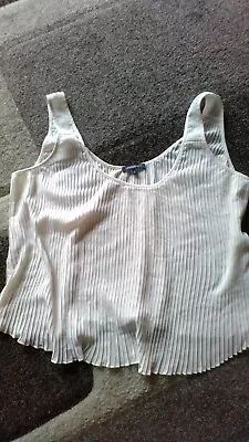 Marks & Spencers Ladies Summer Pleated Top Size UK 16 NWOT • £5.50