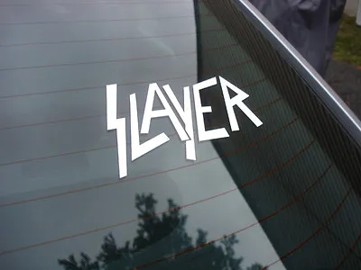Slayer Decal Sticker Rock Metal Band • $5.75