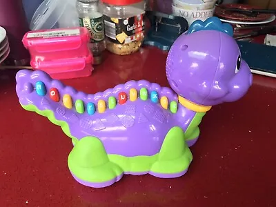 LeapFrog Lettersaurus Purple Dinosaur ABC Musical Educational Learning Toy • £8