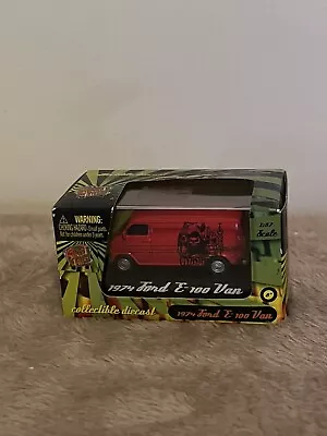 🧩Planet Toys Street Whipz 1974 Ford E-100 Van 1/87 Red • $9.99