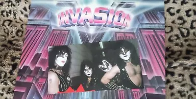 Kiss Creatures Pict. Vinny Vincent Invasion Original Album Flat 1986 • $17.99