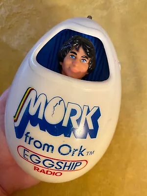 Robin William's Mork And Mindy Eggship Radio (rare) • $40