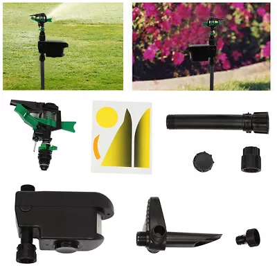 30ft Solar Scarecrow Motion Activated Water Sprinkler Animal Repellent Sprinkler • $41