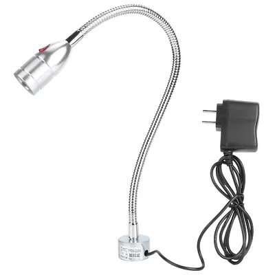 3W LED Gooseneck Desk Light Portable Flexible Durable Machine Tool Lamp JJ • $22.86