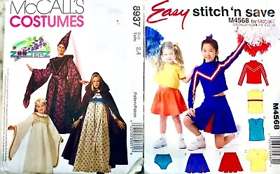 U PICK!  HALLOWEEN COSTUME SEW PATTERN  Boys Girls Child  • $9.99