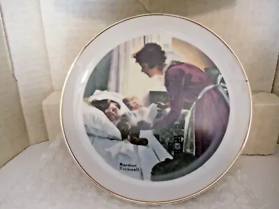 Norman Rockwell Knowles Mother's Day 1976 Collector Plate A Mother’s Love • $11.95