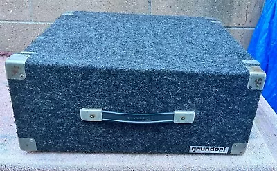 Grundorf 4 Space Carpeted Audio Rack Black • $99