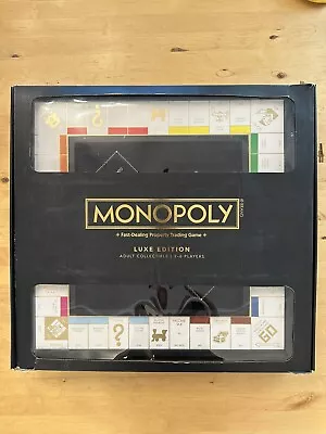 RARE Monopoly Black And Gold Luxe Edition WS Game Solutions • $94.97