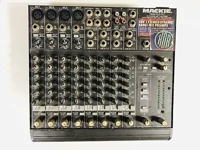 MACKIE Micro Series 1202 12 Channel Mic/Line Mixer TESTED WORKING • $84.99