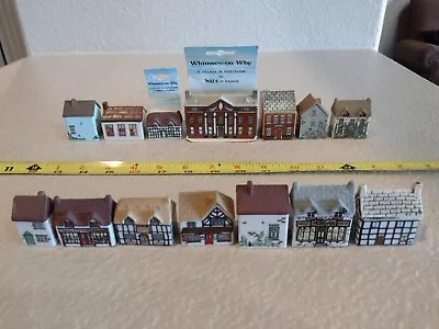 14 WADE Whimsey-on-Why Miniture Porcelain English Village Buildings England • $49.95