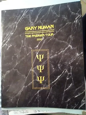 Gary Numan The Premier Tour 1996 Programme Plus Errata Sheet Exc Cond • £15.50