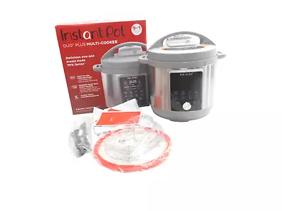 Instant Pot Duo Plus 6-Quart Whisper Quiet 9-in-1 Electric Pressure Cooker -USE • $74.99