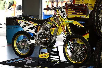 2008-2017 SUZUKI RMZ 450 Yoshimura James Stewart Graphics Kit MSG US PLATE INFO • $168.59