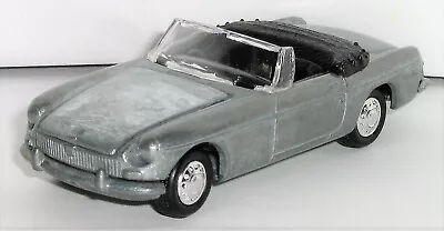 1/64 = 1962 62 MGB ROADSTER CONVERTIBLE / Rubber Tire Import Car = FREE SHIPPING • $18.35