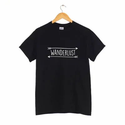 £11.99 • Buy Wanderlust | T-shirt Travelling Hipster Indie Clothing Gift Present