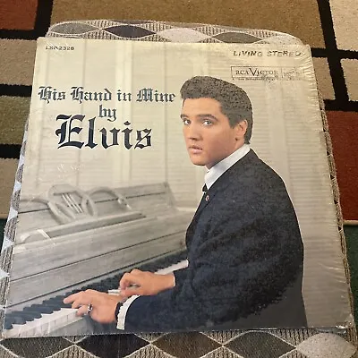 Elvis Presley Mono Rock N Roll LP His Hand In Mine On RCA Victor • $24.99