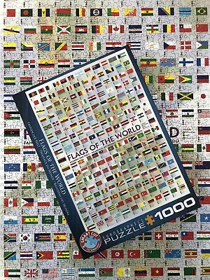 Eurographics - Flags Of The World - 1000 Piece Smartcut Jigsaw Puzzle  • £6