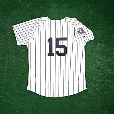 Thurman Munson 1978 New York Yankees World Series Cooperstown Men's Home Jersey • $129.99