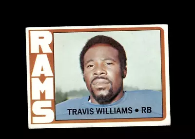 1972 Topps Football #318 Travis Williams St Louis Rams EX • $19.99